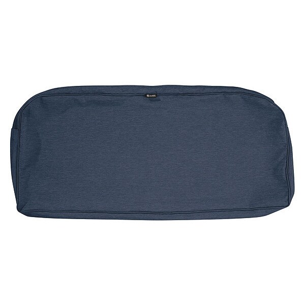 Classic Accessories Montlake Bench/Sette Cushion SlipcoverHeather Indigo, 18"x41" - 60-139-015501-RT