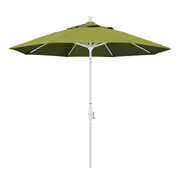 California Umbrella Patio Umbrella, Octagon, 102.38" H, Olefin Fabric, Kiwi - 194061018446