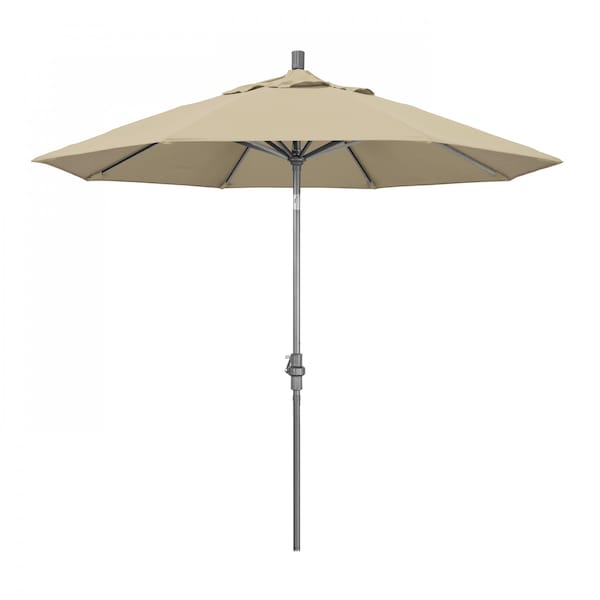 California Umbrella Patio Umbrella, Octagon, 102.38" H, Pacifica Fabric, Beige - 194061016848