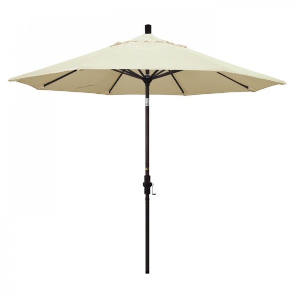 California Umbrella Patio Umbrella, Octagon, 102.38" H, Pacifica Fabric, Canvas - 194061017821