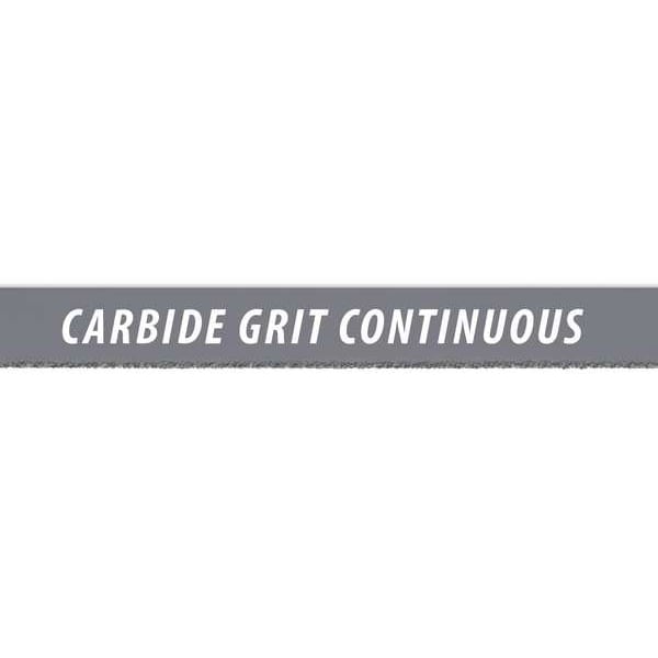 Morse Band Saw Blade, 7 ft. 9 in L, 1/4" W, 7/10 TPI, Carbide Grit, 0.020" Thick - 7' 9"- ZCG010