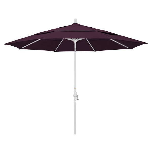 California Umbrella Patio Umbrella, Octagon, 110.5" H, Pacifica Fabric, Purple - 194061015216