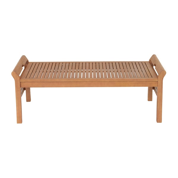 Alaterre Furniture Stamford Eucalyptus Wood Outdoor Rectangle Coffee Table - ANSF03EBO