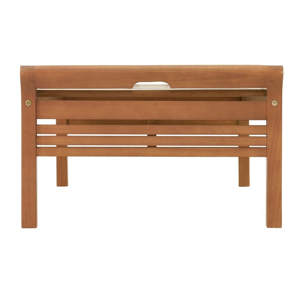 Alaterre Furniture Stamford Eucalyptus Wood Outdoor Rectangle Coffee Table - ANSF03EBO
