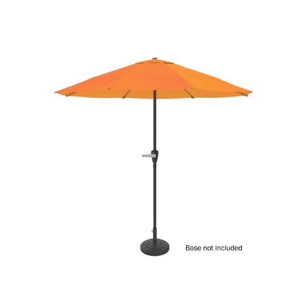 Nature Spring Nature Spring 9 Foot Outdoor Patio Umbrella, Orange - 466936LMM