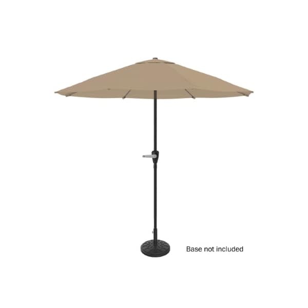 Nature Spring Nature Spring 9 Foot Outdoor Patio Umbrella, Sand - 462140BCX