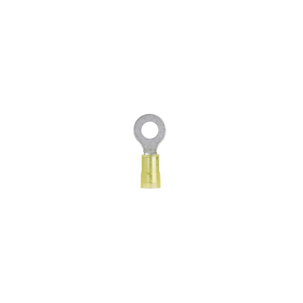Panduit 12-10 AWG Nylon Ring Terminal #8 Stud PK500 - PN10-8R-D