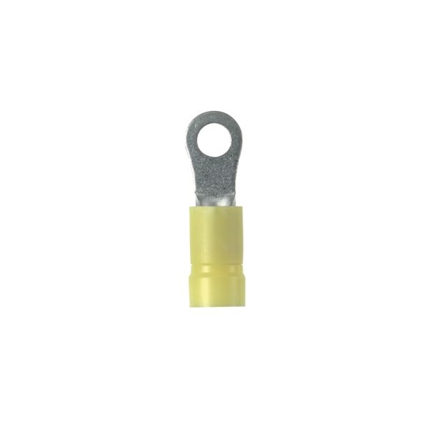 Panduit Ring Term, Vyl, Insul, 12, PK25 - EV10-6RB-Q