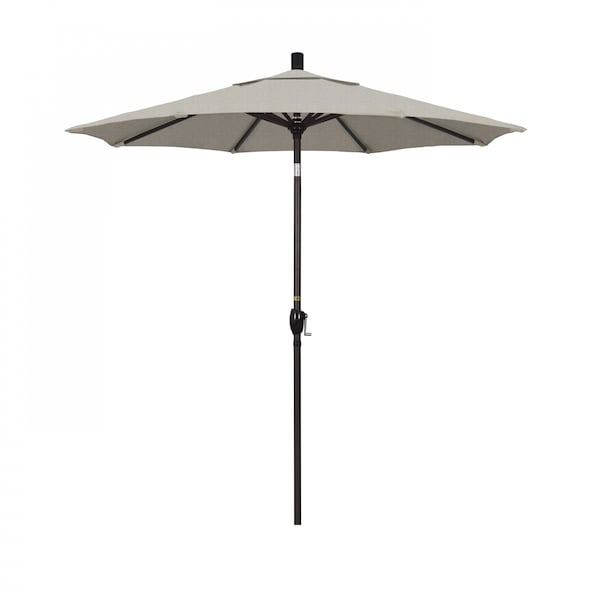 California Umbrella Patio Umbrella, Octagon, 95.5" H, Olefin Fabric, Woven Granite - 194061029961