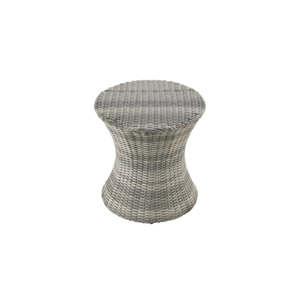 W Unlimited Romantic Collection outdoor round end table - 2115ET-GY
