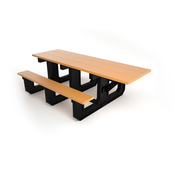 Frog Furnishings Cedar 6' ADA Park Place Table - PB 6CEDPARKPADA