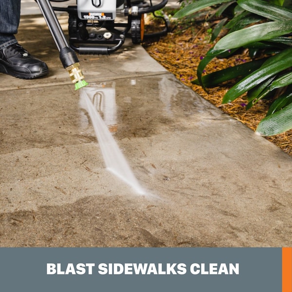 Worx 13 Amp 1900 PSI Electric Pressure Washer, 1.2 GPM - WG606