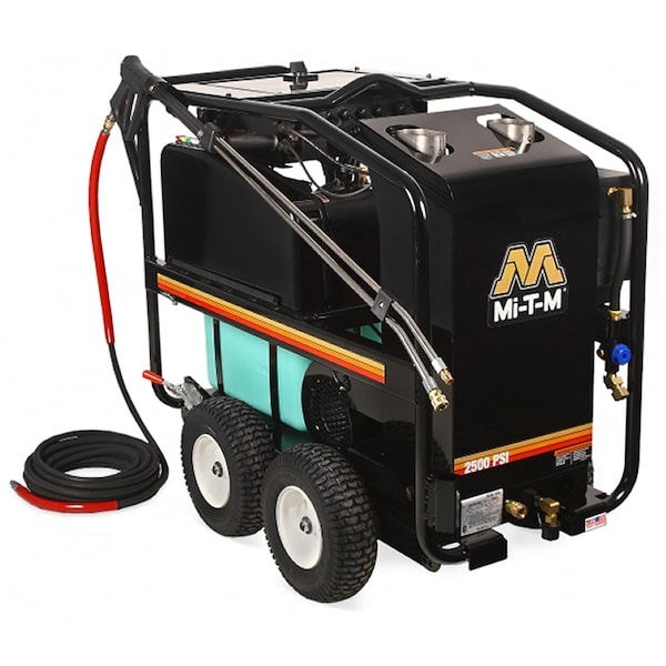 Mi-T-M Belt Drive Pressure Washer, 2500 psi, Ge - HSE-2504-0M10