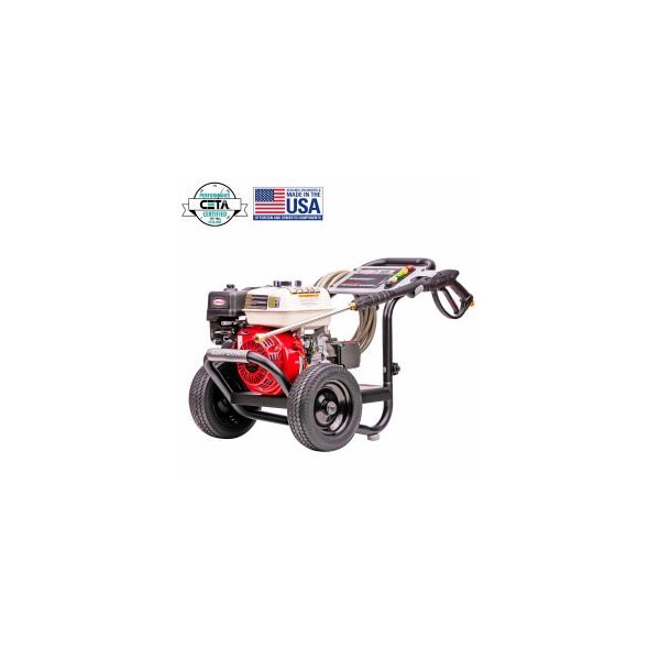 Fna Group SimpsonÂ PowerShot Gas Pressure Washer W/ Honda GX200 Engine, 3600 PSI, 2.5 GPM, 5/16" Hose - 60996