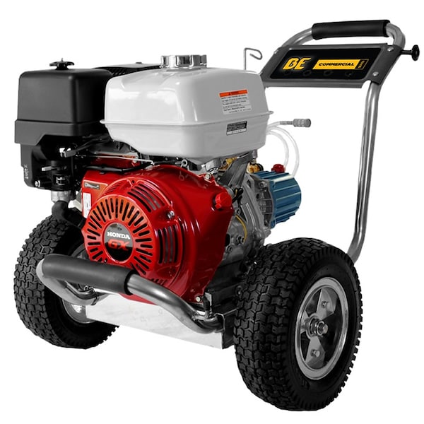 Be Pressure Supply Stainless Gas Pressure Washer, 4000 psi - PE-4013HWPSCAT