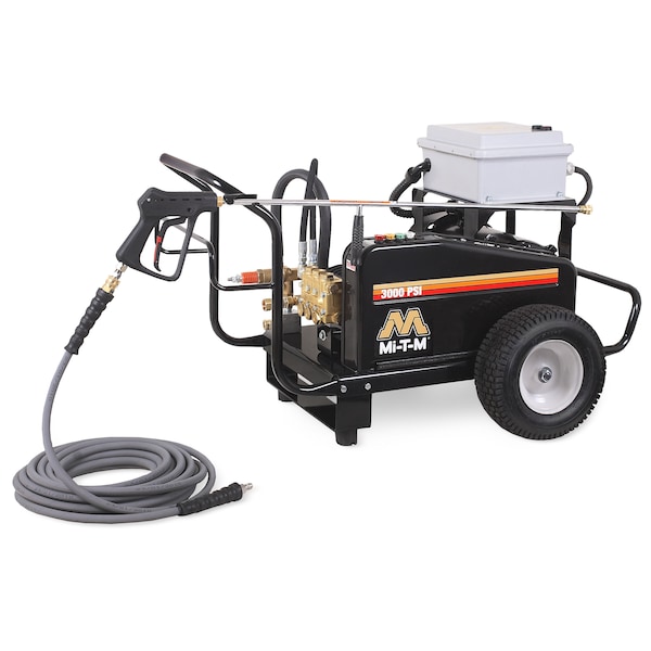 Mi-T-M Medium Duty 3000 psi Cold Water Electric Pressure Washer - CW-3005-0ME1