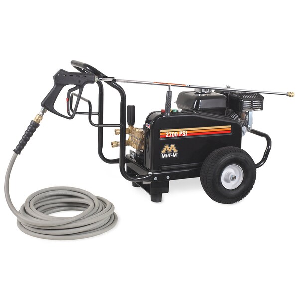 Mi-T-M Medium Duty 2700 psi 2.4 gpm Cold Water Gas Pressure Washer - JCW-2703-0MHB