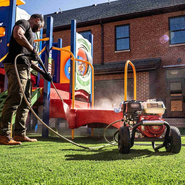 Fna Group Simpson PowerShot Gas Pressure Washer W/ Honda GX200 Engine, 3500 PSI, 2.5 GPM, 5/16" Hose - 61014