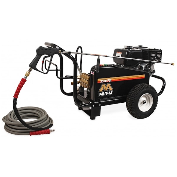 Mi-T-M Cold Water Gas Pressure Washer, 3500 psi - CW-3504-5MGH