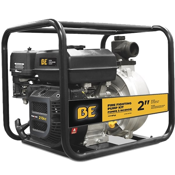 Be Pressure Supply Fire Fighting Kit, 2", 210cc Engine - HPFK-2070R