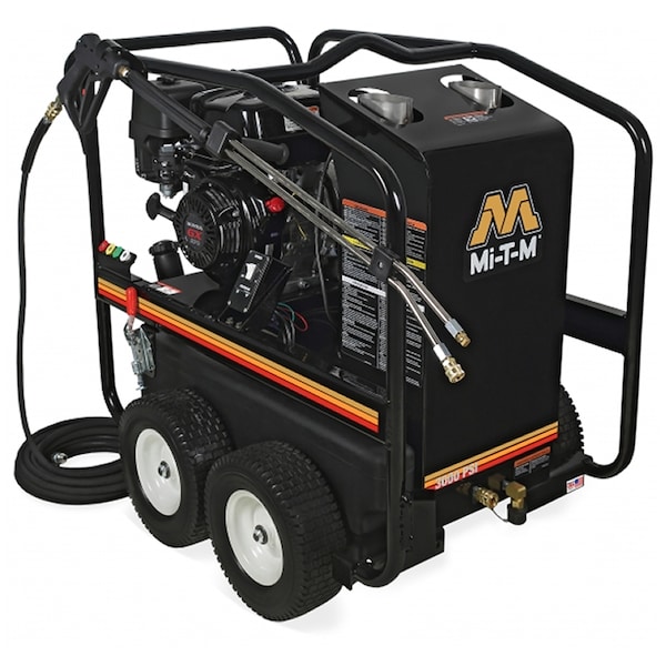 Mi-T-M Hot Water Gas Pressure Washer, 270cc, 30 - HSP-3003-3MGH