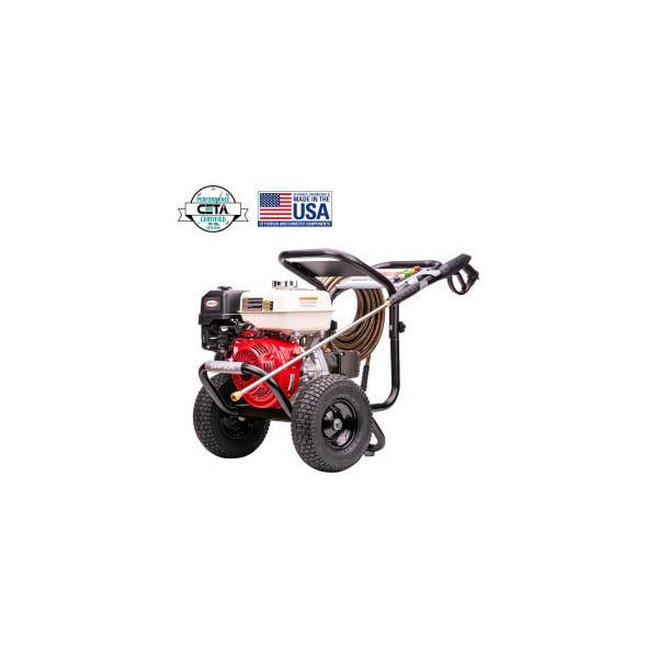 Fna Group SimpsonÂ PowerShot Gas Pressure Washer W/ Honda GX270 Engine, 4000 PSI, 3.5 GPM, 3/8" Hose - 60869
