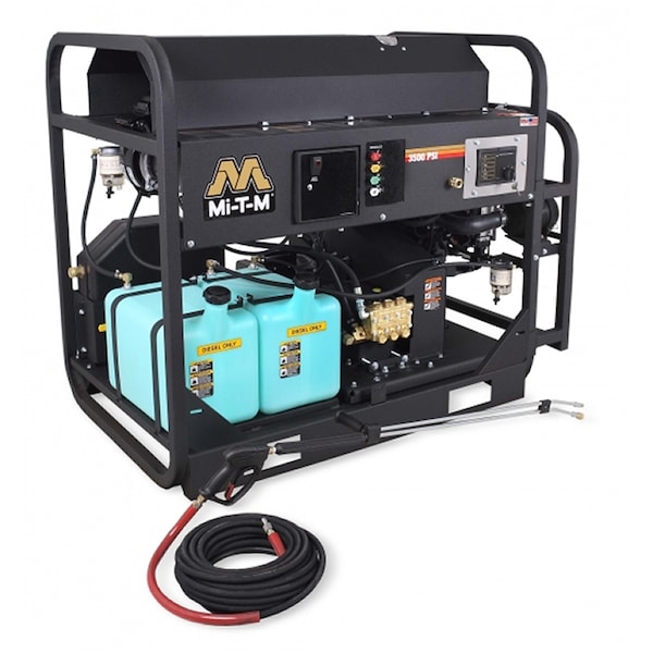 Mi-T-M Hot Water Diesel Pressure Washer, 3500 P - HS-3505-0MDK
