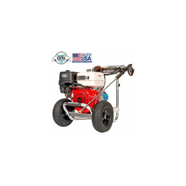 Fna Group Simpson Gas Pressure Washer W/ Honda GX390 Engine, 4200 PSI, 4.0 GPM, 3/8" Hose - 60688