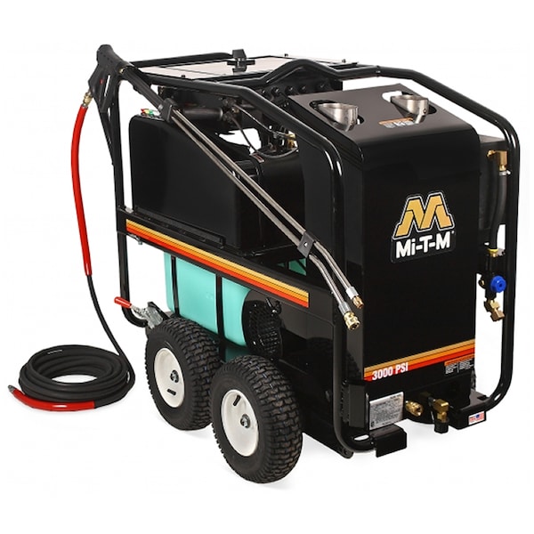 Mi-T-M Belt Drive Pressure Washer, 3000 psi, Ge - HSE-3004-0M10