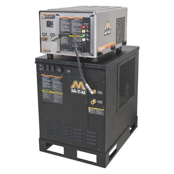 Mi-T-M Medium Duty 3000 psi 3.9 gpm Hot Water Electric Pressure Washer - GHE-3004-3460