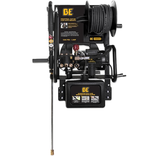 Be Pressure Supply Electric Pressure Washer, 1500 psi, 1.5 - P1515EPNW