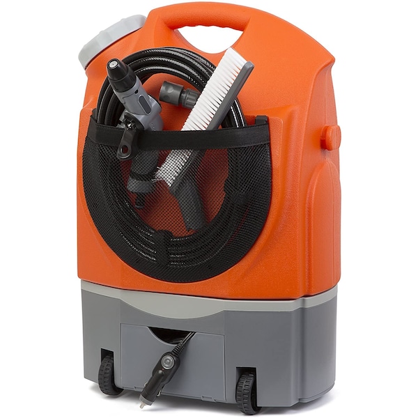 Ivation Multi-Purpose Smart Washer 12-Volt Car Plug with 4.5 Gallon Water Tank - IVASWASHER