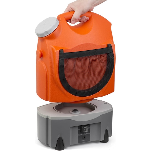 Ivation Multi-Purpose Smart Washer 12-Volt Car Plug with 4.5 Gallon Water Tank - IVASWASHER
