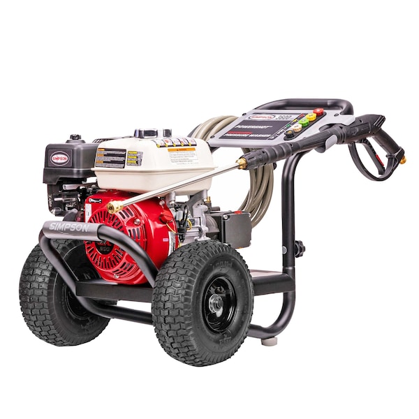 Simpson 3600 PSI 2.5 GPM HONDA GX200 w/ AAA Triplex Pump Cold Water PROGrade gas pressure Washer, 49 State - 61368S