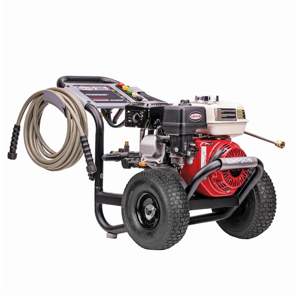 Simpson 3600 PSI 2.5 GPM HONDA GX200 w/ AAA Triplex Pump Cold Water PROGrade gas pressure Washer, 49 State - 61368S