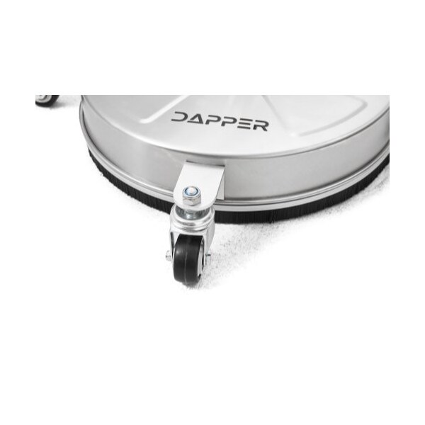 Dapper Supply 15 in. 4000 PSI Pressure Washer Surface Cleaner with 2 Extension Wands - DP-SPW1114