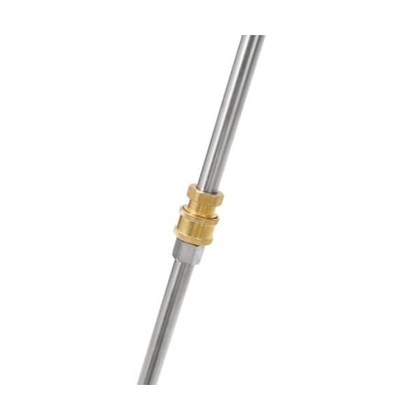 Dapper Supply 15 in. 4000 PSI Pressure Washer Surface Cleaner with 2 Extension Wands - DP-SPW1114