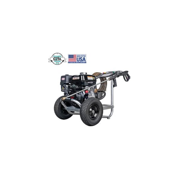 Fna Group Simpson Industrial Gas Pressure Washer W/ Honda GX390 Engine & AAA Pump, 4400 PSI, 4.0 GPM - 61028