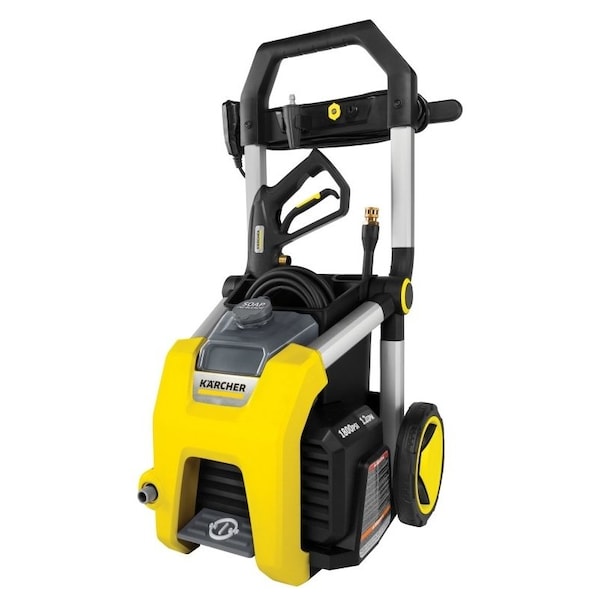 Karcher Karcher K1700 Pressure Washer, 1700 psi Operating, 1.2 gpm, 20 ft L Hose, 13 A - K1700