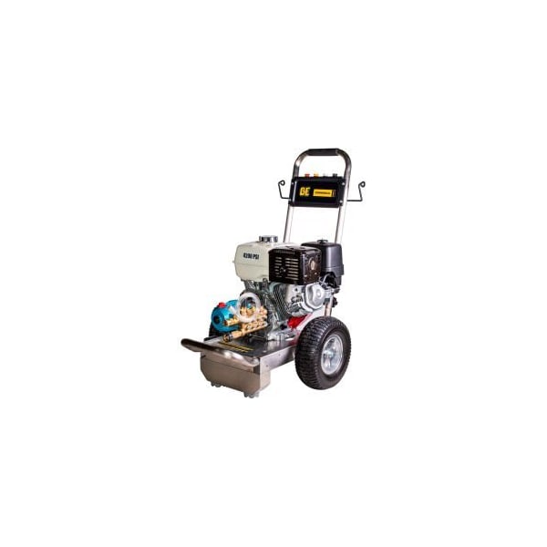 Be Pressure Supply BE Gas Pressure Washer W/ Honda GX390 Engine & CAT Pump, 4200 PSI, 13 HP, 3.9 GPM - B4213HSJ
