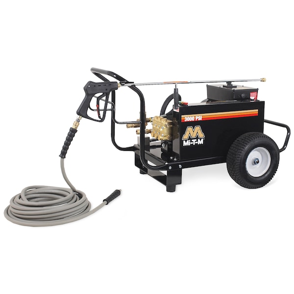 Mi-T-M Medium Duty 3000 psi 3.5 gpm Cold Water Electric Pressure Washer - CW-3004-4ME1