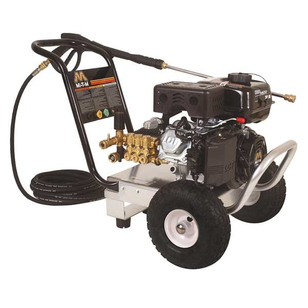 Mi-T-M Medium Duty 3000 psi 2.4 gpm Cold Water Gas Pressure Washer - GC-3000-0MLB-C
