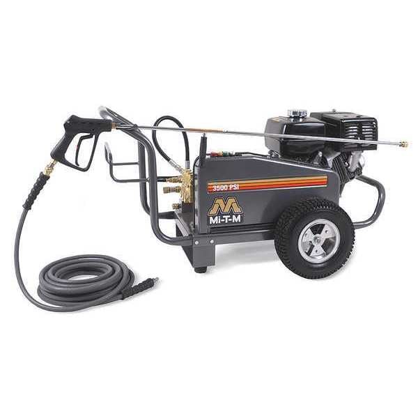 Mi-T-M Heavy Duty 3500 psi 3.7 gpm Water Gas Pressure Washer - GC-3504-4MGH