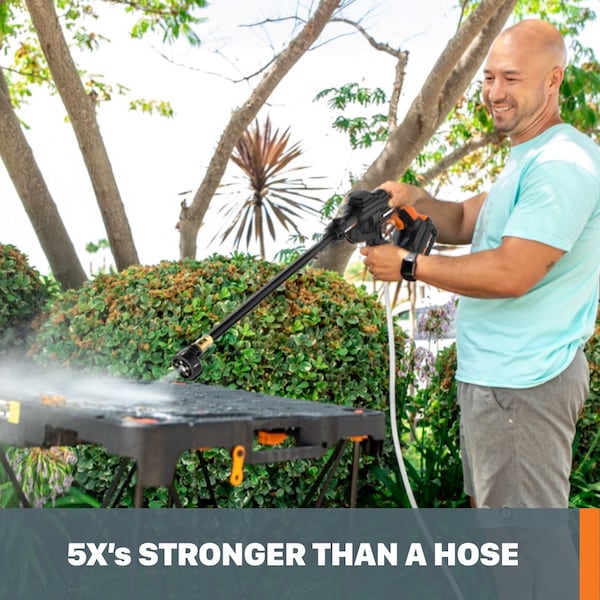 Worx 20V Power Share 320 PSI Hydroshot Power Cleaner, Tool Only - WG620.9