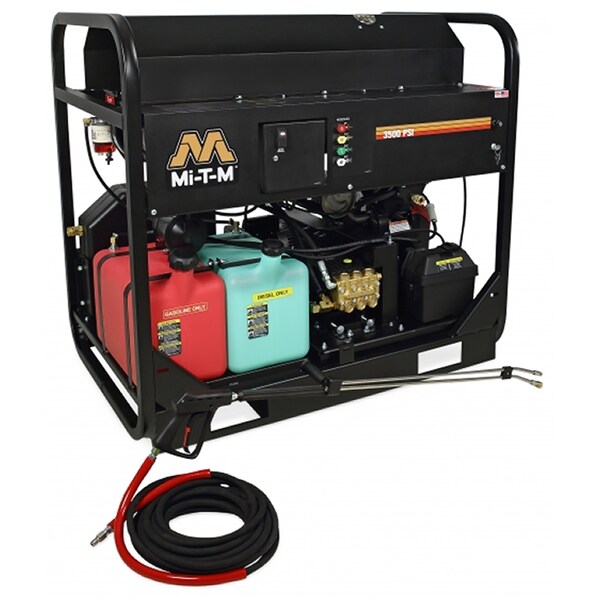 Mi-T-M Hot Water Gas Pressure Washer, 3500 psi - HS-3505-1MGH