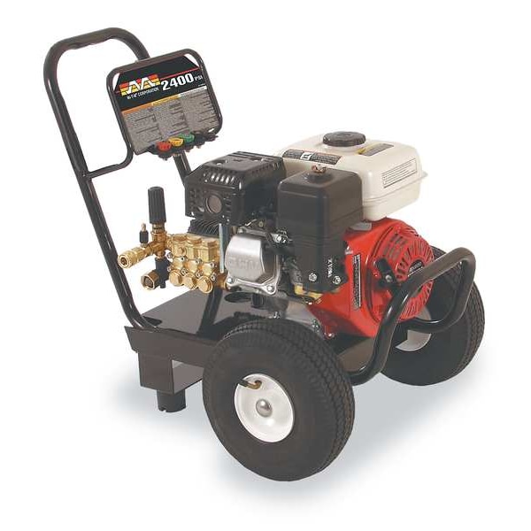 Mi-T-M Medium Duty 2400 psi 2.4 gpm Cold Water Gas Pressure Washer - GC-2403-0MHB
