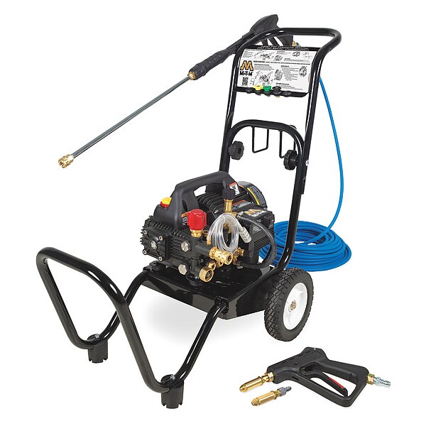 Mi-T-M CordedPressureWasher, Cold, 1400psi, 120V - CM-1400-0MEC-M