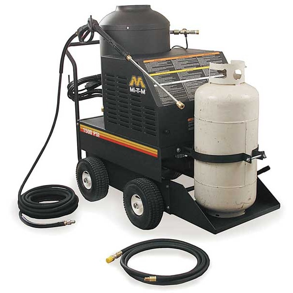 Mi-T-M Light Duty 1500 psi 1.8 gpm Hot Water Electric Pressure Washer - GH-1502-LM10