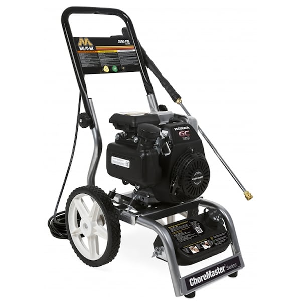 Mi-T-M Horizontal Gas Pressure Washer, 160cc Ho - CM-2500-4MHC