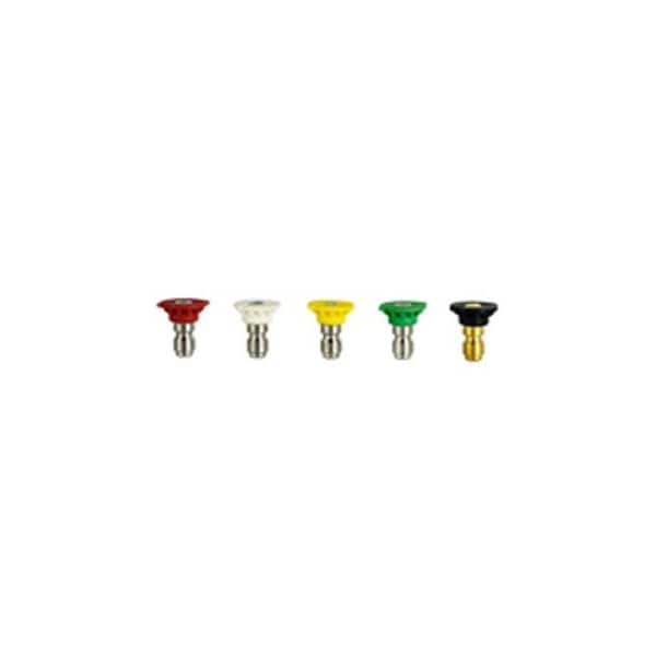 Midland Industries Spray Nozzle Kit, 5Piece, 7 Nozzle, 14 Inlet, QuickDisconnect Plug Connection, 4000 psi600 psi - DX259570